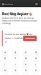 Mobile Screenshot of foodfeed.de
